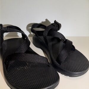 Black Strappy Sandals